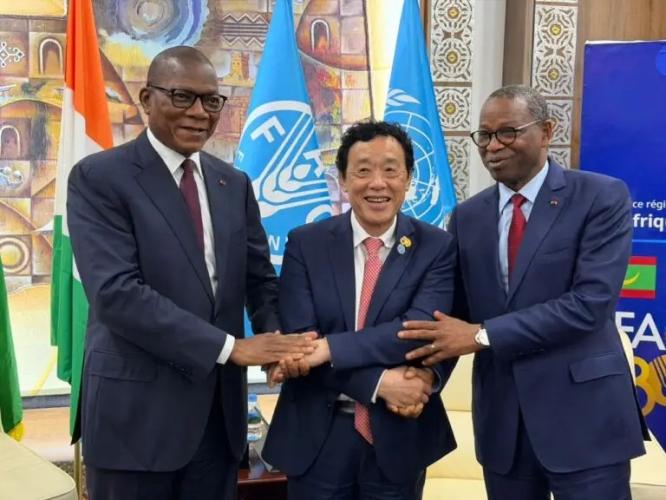 transformation agricole durable et de protection sociale des producteurs /le ministre Bruno Nabagné Koné explique la vision du gouvernement ivoirien à Nouakchott